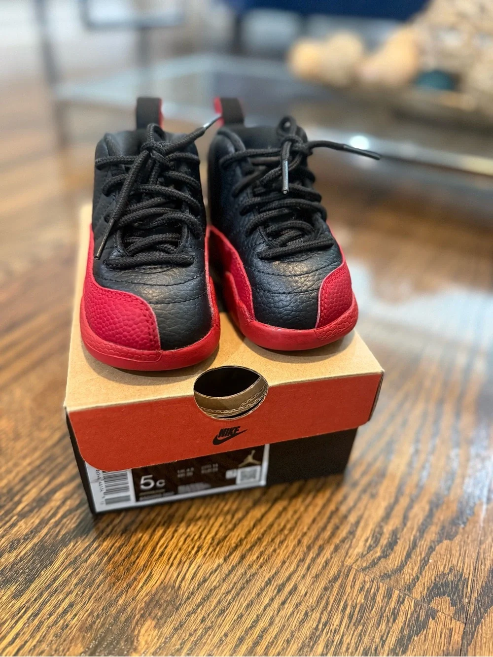CLASSIC Black and Red Jordan’s
